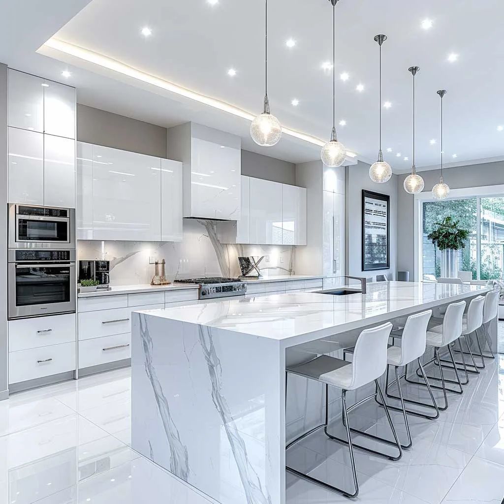 Cabinet surfaces with invisible protection